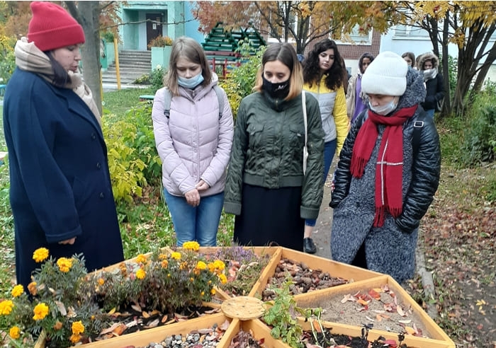 Студенты-дефектологи провели занятие для воспитанников Детского сада № 77